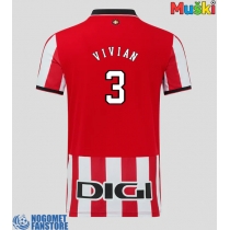 Athletic Bilbao Dani Vivian #3 Domaci Dres 2025-26 Kratak Rukav
